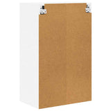 Hanging Cabinet Riga White 50 x 31 x 80 cm Engineered Wood - Low Angle