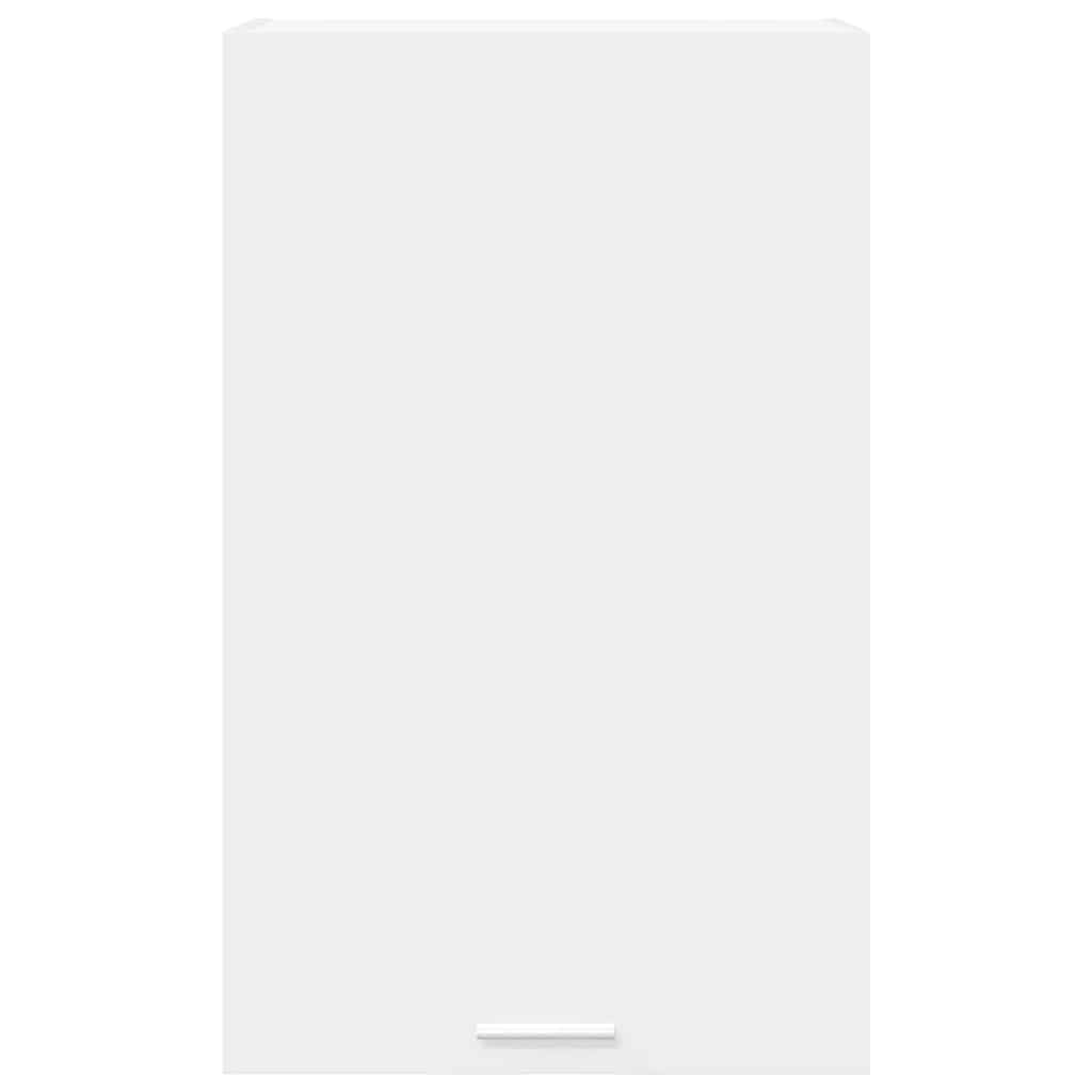 Hanging Cabinet with Door White 50 x 31 x 80 cm Engineered Wood