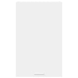 Hanging Cabinet with Door White 50 x 31 x 80 cm Engineered Wood