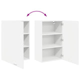 Hanging Cabinet Riga White 50 x 31 x 80 cm Engineered Wood - Extra Image