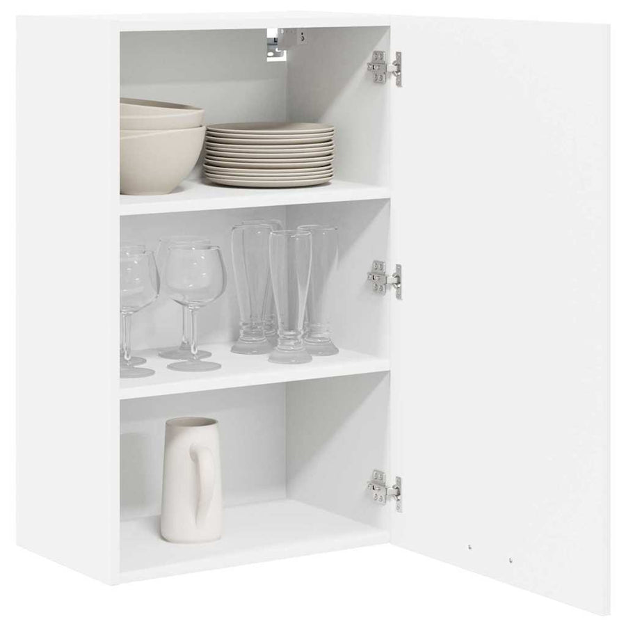 Hanging Cabinet White 50 x 31 x 80 cm Engineered Wood