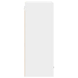 Hanging Cabinet with Door White 50 x 31 x 80 cm Engineered Wood