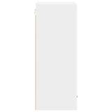 Hanging Cabinet Riga White 50 x 31 x 80 cm Engineered Wood - Close-Up Angle