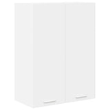 Hanging Cabinet with Door White 60 x 31 x 80 cm Engineered Wood