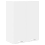 Hanging Cabinet Riga White 60 x 31 x 80 cm Engineered Wood - Front View