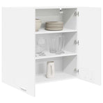 Hanging Cabinet White 80 x 31 x 80 cm Engineered Wood