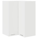 Hanging Cabinet White 57 x 57 x 80 cm Engineered Wood