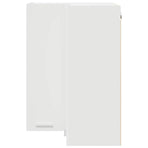 Hanging Cabinet White 57 x 57 x 80 cm Engineered Wood