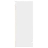 Hanging Cabinet with Shelf Riga 2 pcs White 40 x 31 x 80 cm - Low Angle