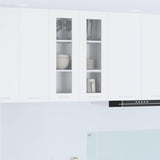 Hanging Cabinet Riga White 60 x 31 x 80 cm Engineered Wood