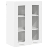 Hanging Cabinet Riga White 60 x 31 x 80 cm Engineered Wood - Front View