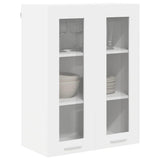 Hanging Cabinet with Door White 60 x 31 x 80 cm Engineered Wood