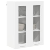 Hanging Cabinet Riga White 60 x 31 x 80 cm Engineered Wood - Side View