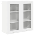 Hanging Cabinet White 80 x 31 x 80 cm Engineered Wood