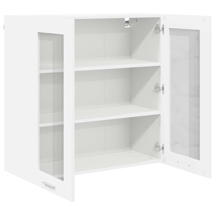 Hanging Cabinet White 80 x 31 x 80 cm Engineered Wood