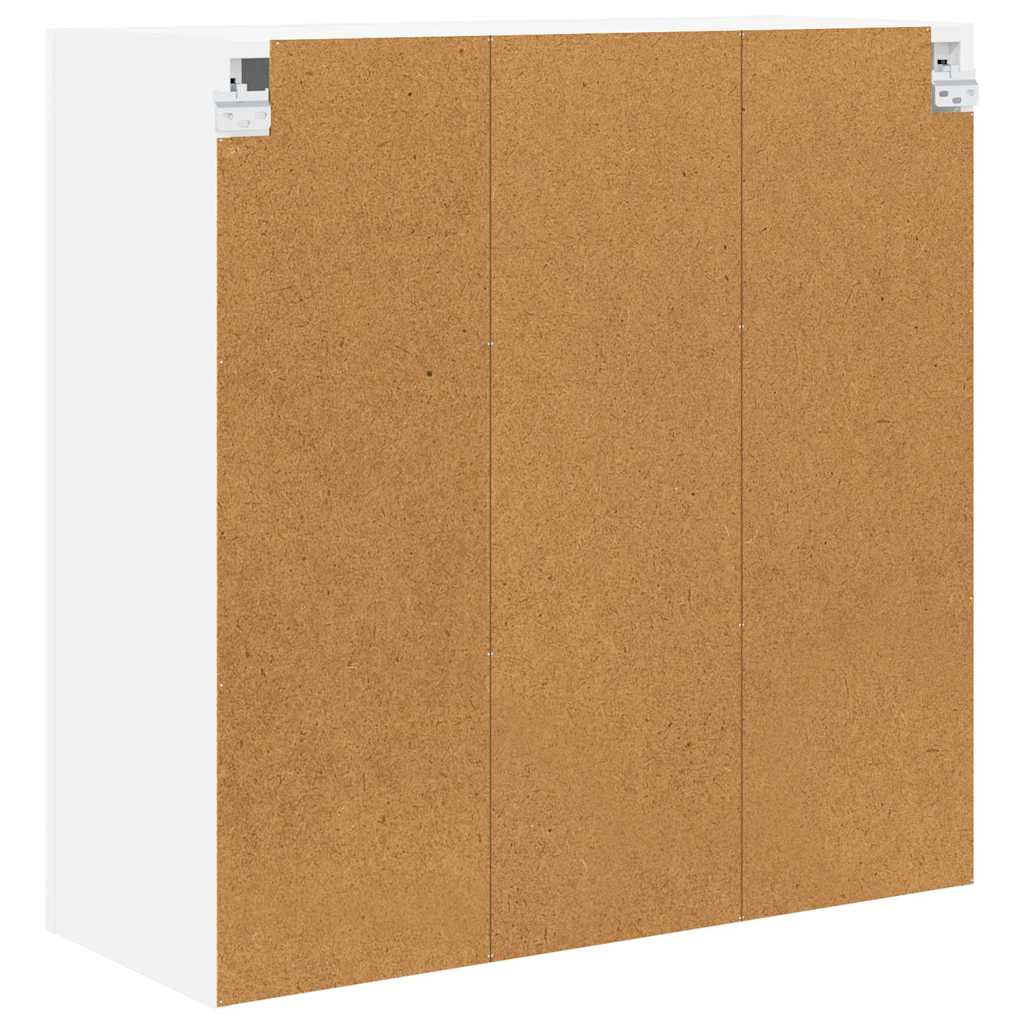 Hanging Cabinet Riga White 80 x 31 x 80 cm Engineered Wood