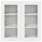 Hanging Cabinet White 80 x 31 x 80 cm Engineered Wood