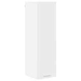 Hanging Cabinet Riga White 30 x 31 x 100 cm Engineered Wood - Front View