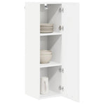 Hanging Cabinet White 30 x 31 x 100 cm Engineered Wood