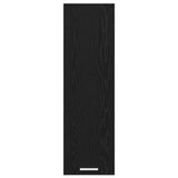 Hanging Cabinet Black Oak 30 x 31 x 100 cm Engineered Wood