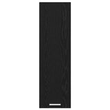 Hanging Cabinet Riga Black Oak 30 x 31 x 100 cm Engineered Wood - Rear View