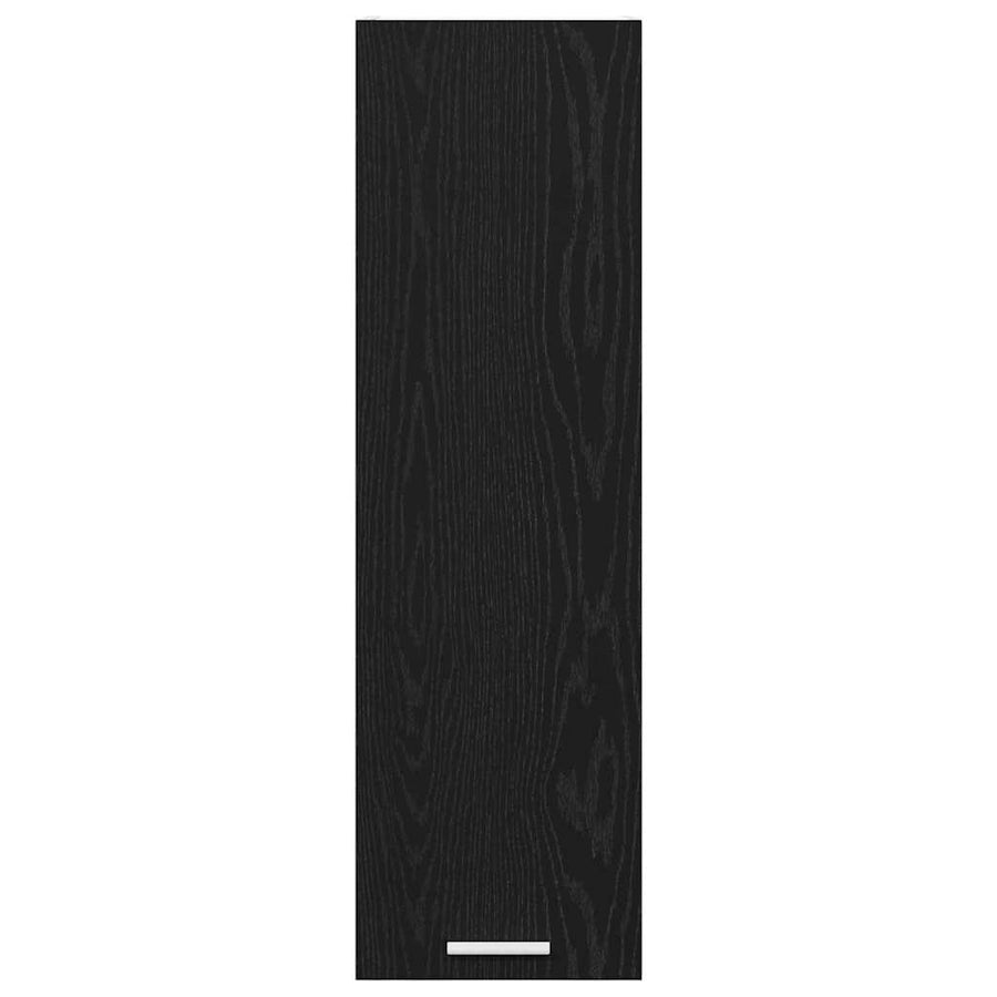 Hanging Cabinet Black Oak 30 x 31 x 100 cm Engineered Wood