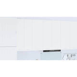 Hanging Cabinet White 40 x 31 x 100 cm Engineered Wood - Extra Image
