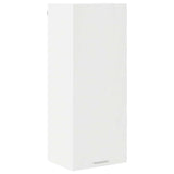 Hanging Cabinet Riga White 40 x 31 x 100 cm Engineered Wood - Front View