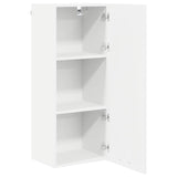 Hanging Cabinet Riga White 40 x 31 x 100 cm Engineered Wood - 45-Degree Angle