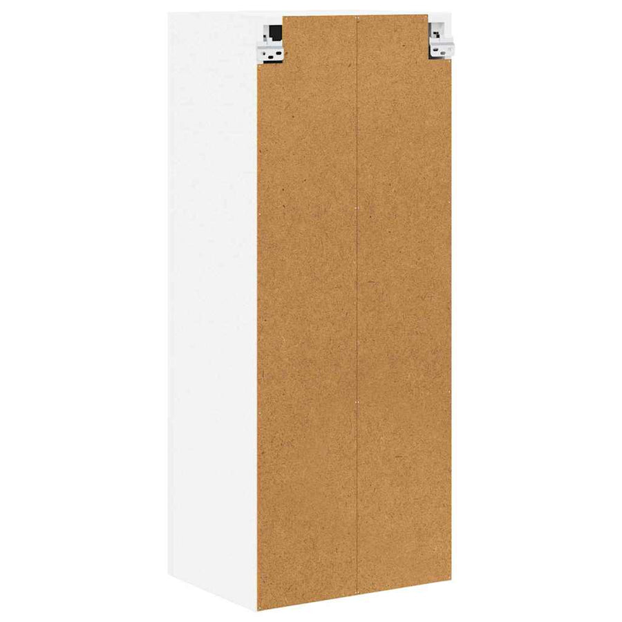Hanging Cabinet White 40 x 31 x 100 cm Engineered Wood