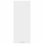 Hanging Cabinet White 40 x 31 x 100 cm Engineered Wood