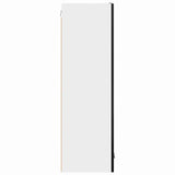 Hanging Cabinet Black Oak 40 x 31 x 100 cm Engineered Wood