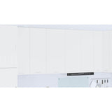 Hanging Cabinet White 50 x 31 x 100 cm Engineered Wood