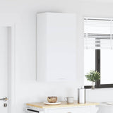 Hanging Cabinet Riga White 50 x 31 x 100 cm Engineered Wood - Top-Down View
