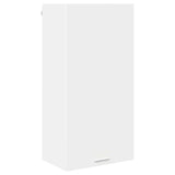 Hanging Cabinet Riga White 50 x 31 x 100 cm Engineered Wood - Front View