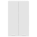 Hanging Cabinet White 60 x 31 x 100 cm Engineered Wood