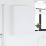 Hanging Cabinet Riga White 80 x 31 x 100 cm Engineered Wood - Top-Down View