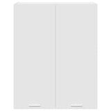 Hanging Cabinet White 80 x 31 x 100 cm Engineered Wood