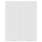 Hanging Cabinet White 80 x 31 x 100 cm Engineered Wood