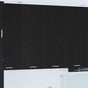 Hanging Cabinet Black Oak 80 x 31 x 100 cm Engineered Wood