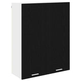 Hanging Cabinet Black Oak 80 x 31 x 100 cm Engineered Wood