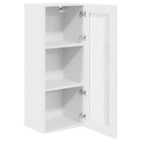 Hanging Cabinet Riga White 40 x 31 x 100 cm Engineered Wood - 45-Degree Angle