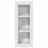 Hanging Cabinet Riga White 40 x 31 x 100 cm Engineered Wood - Rear View