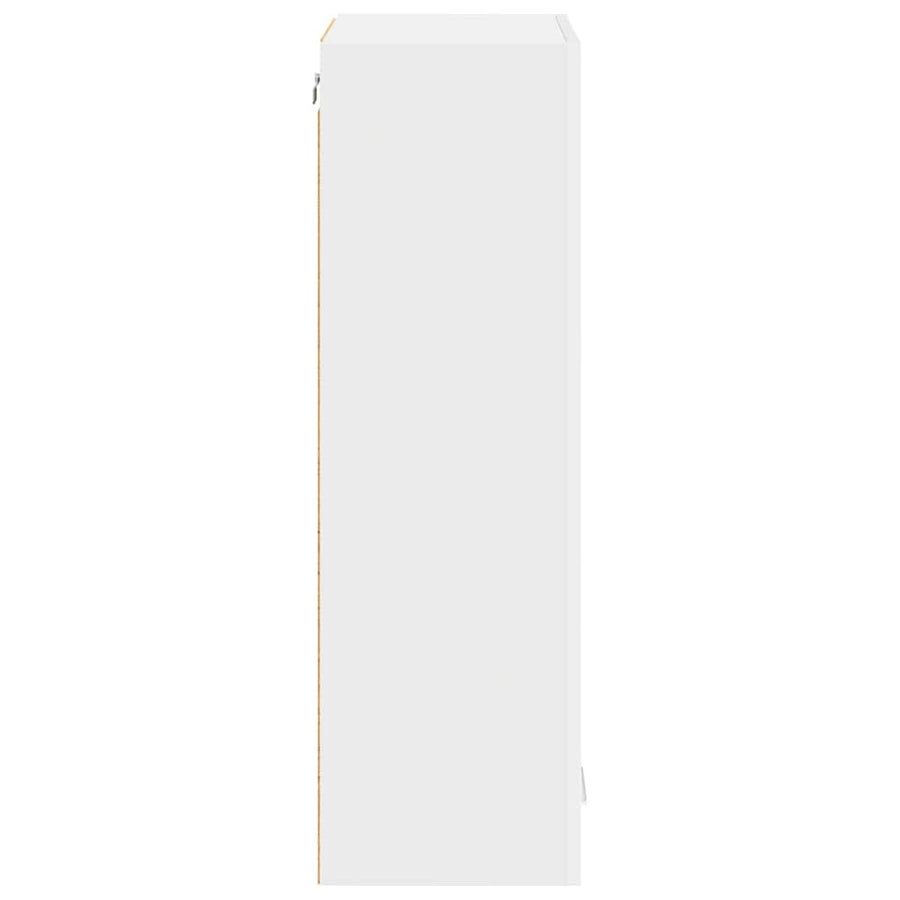 Hanging Cabinet White 40 x 31 x 100 cm Engineered Wood