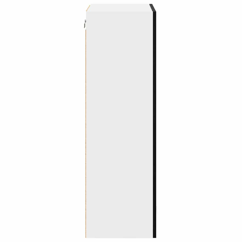 Hanging Cabinet Riga Black Oak 40 x 31 x 100 cm Engineered Wood