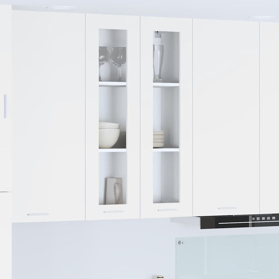 Hanging Cabinet White 60 x 31 x 100 cm Engineered Wood