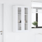 Hanging Cabinet White 60 x 31 x 100 cm Engineered Wood