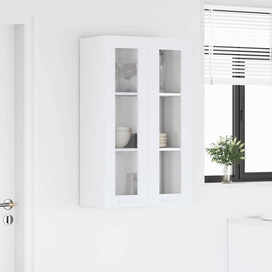 Hanging Cabinet White 60 x 31 x 100 cm Engineered Wood