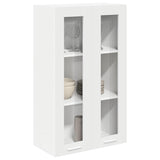 Hanging Cabinet Riga White 60 x 31 x 100 cm Engineered Wood - Side View