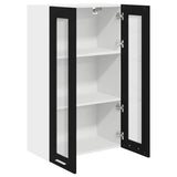 Hanging Cabinet Riga Black Oak 60 x 31 x 100 cm Engineered Wood